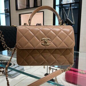 Chanel beige trendy cc small